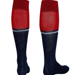 Zeus Medias De Fútbol|Equipaciones^Calza United Medias de fútbol rojo marino