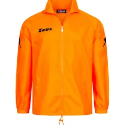 Hombre Zeus Chaquetas|Equipaciones^Chubasquero Naranja neón