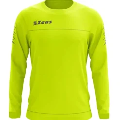 Zeus Running|Balonmano^Enea Sudadera de entrenamiento amarillo neón