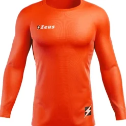 Zeus Running|Equipaciones^Fisiko Camiseta interior Camiseta funcional de manga larga naranja