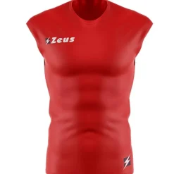 Zeus Running|Equipaciones^Fisiko Camiseta interior Camiseta funcional sin mangas rojo