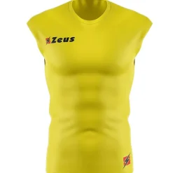 Zeus Running|Equipaciones^Fisiko Camiseta interior Camiseta funcional sin mangas amarillo