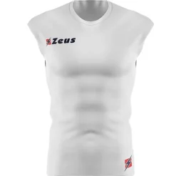 Zeus Running|Equipaciones^Fisiko Camiseta interior Camiseta funcional sin mangas blanco