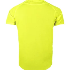 Zeus Ropa De Fitness^Fit Camiseta de entrenamiento amarillo neón