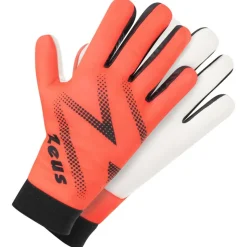 Zeus Ropa Para Porteros|Equipaciones^Guanto Space Guantes de portero naranja neón