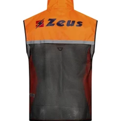 Zeus Running^Hombre Chaleco de running reflectante naranja