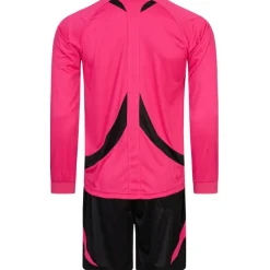 Zeus Ropa Para Árbitros^Hombre Conjunto de árbitro Camiseta con pantalón corto Fuxia