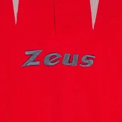 Zeus Ropa Para Árbitros^Hombre Conjunto de árbitro Camiseta con pantalón corto Rojo