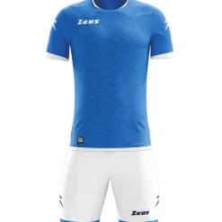 Zeus Conjuntos De Fútbol|Equipaciones^Icon Teamwear Set Camiseta con pantalones cortos blanco brillante royal blue