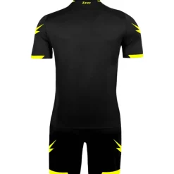 Zeus Ropa Para Árbitros^Kit Arbitro Marko Conjunto de árbitro de 2 piezas Negro/Amarillo