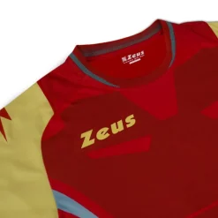 Zeus Conjuntos De Fútbol|Equipaciones^Kit Hero Conjunto de fútbol con Pantalones cortos oro rojo