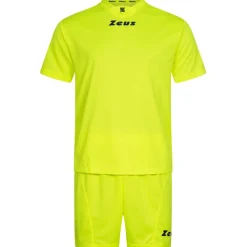 Zeus Conjuntos De Fútbol|Equipaciones^Kit Promo Conjunto de fútbol 2 piezas amarillo neón