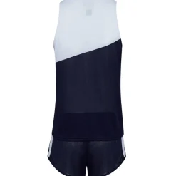 Zeus Atletismo^Kit Robert Hombre Conjunto de atletismo Camiseta con pantalones cortos azul marino