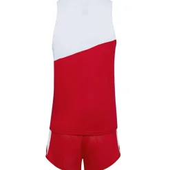 Zeus Atletismo^Kit Robert Hombre Conjunto de atletismo Camiseta con pantalones cortos rojo