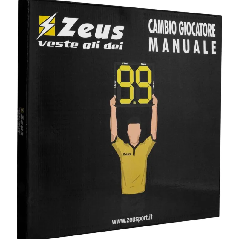 Zeus Accesorios|Equipaciones^Marcador manual cambio de jugador