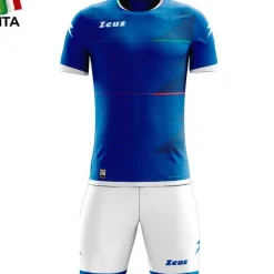 Zeus Conjuntos De Fútbol|Equipaciones^Mundial Teamwear Set Camiseta con pantalones cortos royal blue blanco