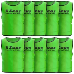 Zeus Multipacks|Accesorios^Pack de 10 Peto de entrenamiento verde neón