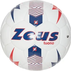 Zeus Balones De Fútbol^Pallone Tuono Balón de fútbol blanco rojo