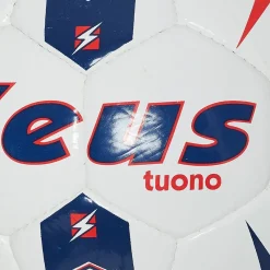 Zeus Balones De Fútbol^Pallone Tuono Balón de fútbol blanco rojo
