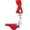 Zeus Ropa Para Árbitros^Silbato de árbitro de fútbol rojo