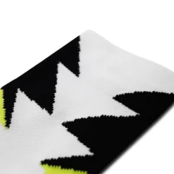 Mujer Zeus Balonmano|Ropa De Fitness^Thunder calcetines largos especiales de entrenamiento blanco amarillo neón