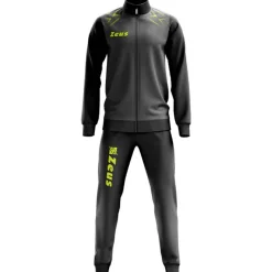 Hombre Zeus Chándales|Equipaciones^Tuta Easy Chándal Negro Gris