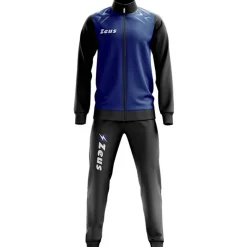 Hombre Zeus Chándales|Equipaciones^Tuta Easy Chándal Negro Azul