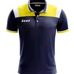 Zeus Equipaciones^Vesuvio Hombre Polo amarillo