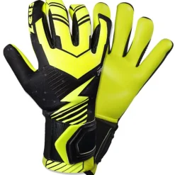 Zeus Ropa Para Porteros|Equipaciones^ZPro Hombre Guantes de portero negro